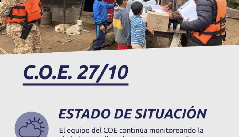 COE Goya refuerza las acciones preventivas y la asistencia ante la situación hídrica