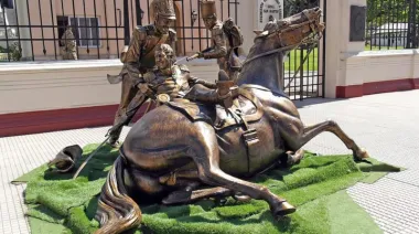 Los restos del Sargento Cabral vuelven a Saladas, su tierra natal, 212 años despues