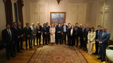 Valdés participó de la reunión de gobernadores con Milei, donde planteó temas de interés para los correntinos