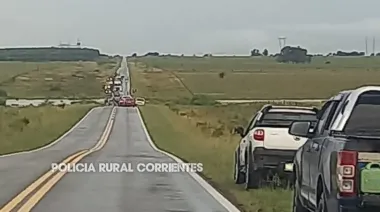 Habilitaron la ruta nacional 123 tras el desborde del arroyo Sarandí