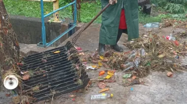 Desde el PRODEGO informaron que hasta la tarde la lluvia registrada en Goya alcanzó los 35 milímetros.