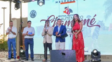Se presentó el Festival Nacional del Auténtico Chamamé Tradicional de Mburucuyá
