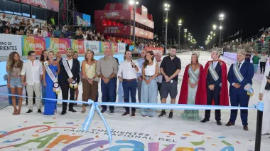 "Vamos a demostrar que la verdadera capital nacional es Corrientes", afirmó Juan Pablo Valdés al inaugurar el Carnaval Provincial 2026