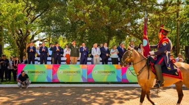 Natalicio de San Martín: El gobernador de Corrientes en Yapeyú