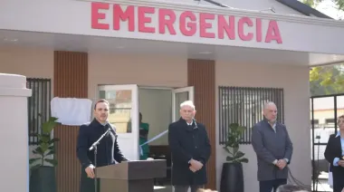 La Provincia inauguró la nueva guardia de emergencias del Hospital Llano