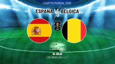 Radio del Guaran, la radio que juega el Mundial, este viernes 10, España vs Bélgica