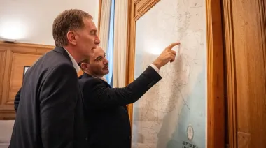 Juan Pablo Valdés se reunió con Diego Santilli para avanzar en obras estratégicas para Corrientes