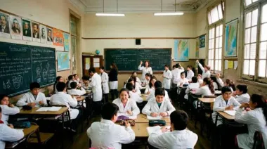 Regreso a clases con escuelas acondicionadas tras el receso invernal