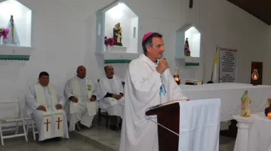 Monseñor Canecín a los párrocos: "Agradezco su sí inicial y su entrega incondicional"