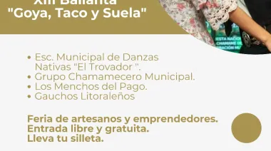 Goya: El barrio San Ramón será sede de una nueva edición de la bailanta "Goya Taco y Suela"