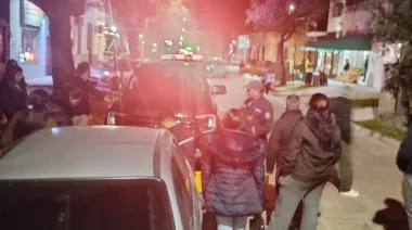 Accidente en Esquina: una niña de 7 años fue embestida por una moto y trasladada al hospital