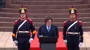 “Hay quienes quieren que vuelva el pasado”: Javier Milei encabezó el acto en homenaje a San Martín con críticas al kirchnerismo