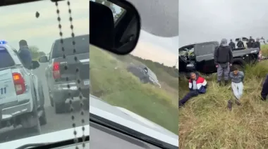 Dos camionetas escaparon de un control, se tirotearon con la policía y hay cuatro detenidos