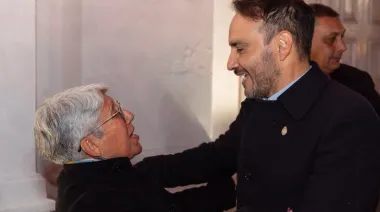 Valdés celebró su cumpleaños en San Luis del Palmar junto a la comunidad