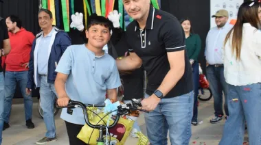Una multitudinaria convocatoria en el festejo del dia del Niño en Costa Surubí