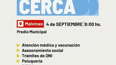Malvinas se prepara para una nueva jornada de servicios con el operativo “Corrientes Cerca”