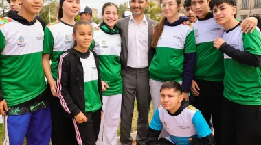 Valdés puso en valor el esfuerzo de 700 estudiantes que llegaron a las finales Interescolares