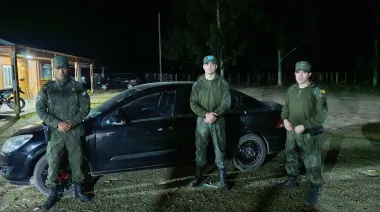 Esquina: los atraparon cuando escapaban con carne de un ternero faenado ilegalmente