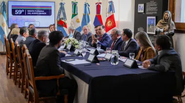 Gustavo Valdés participó de la 59° Sesión Plenaria del Parlamento del Norte Grande