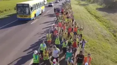 Peregrinación Juvenil del NEA: Itatí aplicará un canon de hasta $50.000 por colectivo