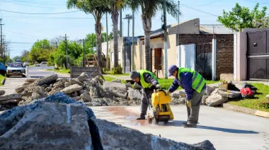 Goya avanza con un plan de bacheo para mejorar las calles de la ciudad