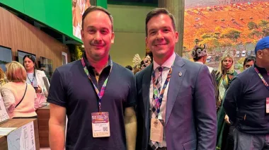 El intendente Mariano Hormaechea preside la delegación goyana que participa de la Feria Internacional de Turismo