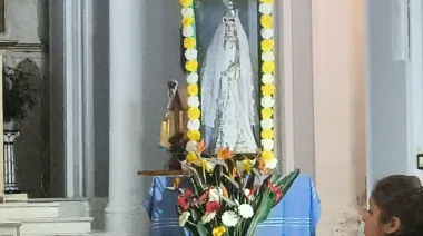 La fe se vive en comunidad: Goya transita el tercer día de la Novena de la Virgen del Rosario