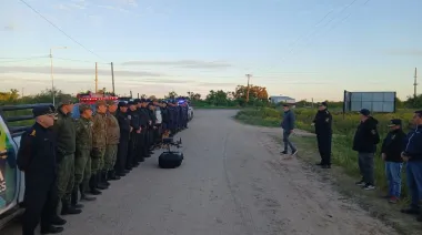 83 policías, drones, caballos y canes: el despliegue para buscar a la maestra rural desaparecida