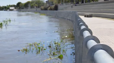 Zona inundable: escenario Paseo Inferior Costanera Goya