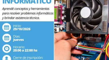 Esquina;  La Oficina de Empleo y la Escuela de Oficios lanzan nuevas capacitaciones para octubre