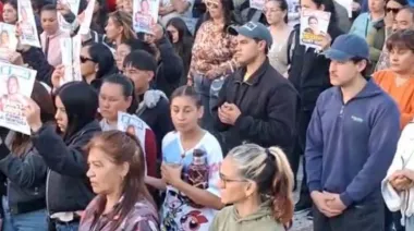 Vecinos de Esquina se movilizaron por la aparición con vida de Nancy Estela Godoy
