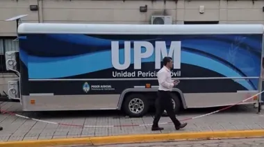 La Unidad Pericial Móvil llegó a Esquina para intervenir en la búsqueda de Nanci Godoy