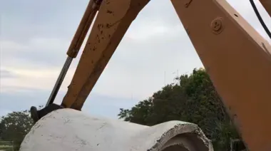 Con apoyo provincial, Esquina amplía su infraestructura para prevenir inundaciones
