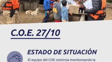 COE Goya refuerza las acciones preventivas y la asistencia ante la situación hídrica