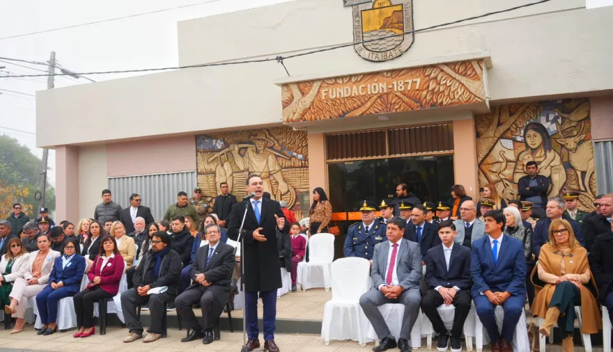 En el aniversario de Itá Ibaté, Valdés llamó a la comunidad a construir una mejor ciudad con una visión de futuro
