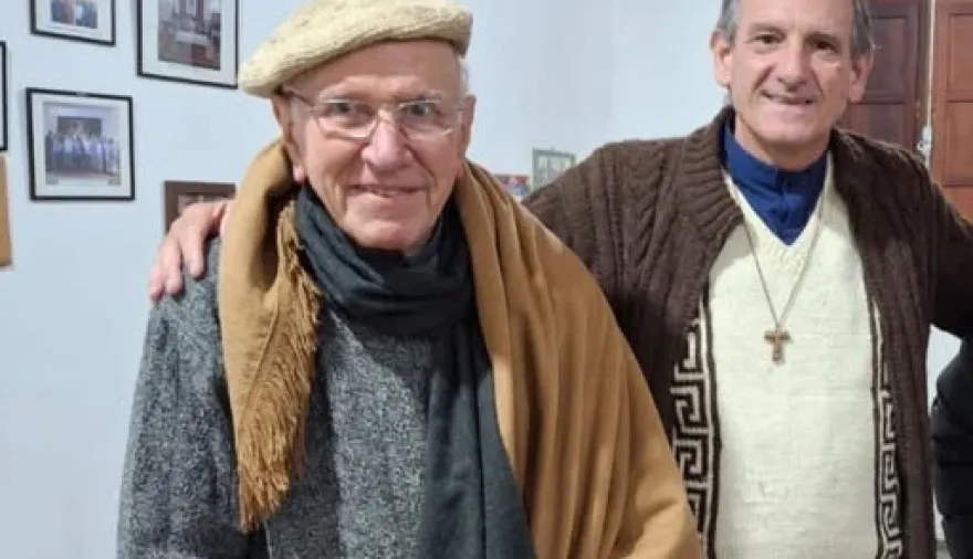 Monseñor Luis Stockler visita la Diócesis de Goya