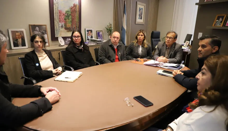 Cardozo se reunió con referentes del Comité de Prevención