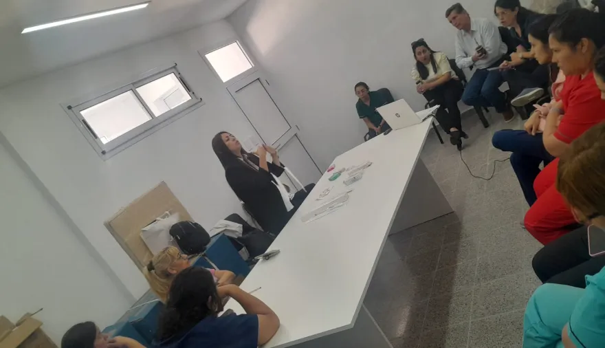 El Centro Integral del Adolescente realizó una charla en Esquina