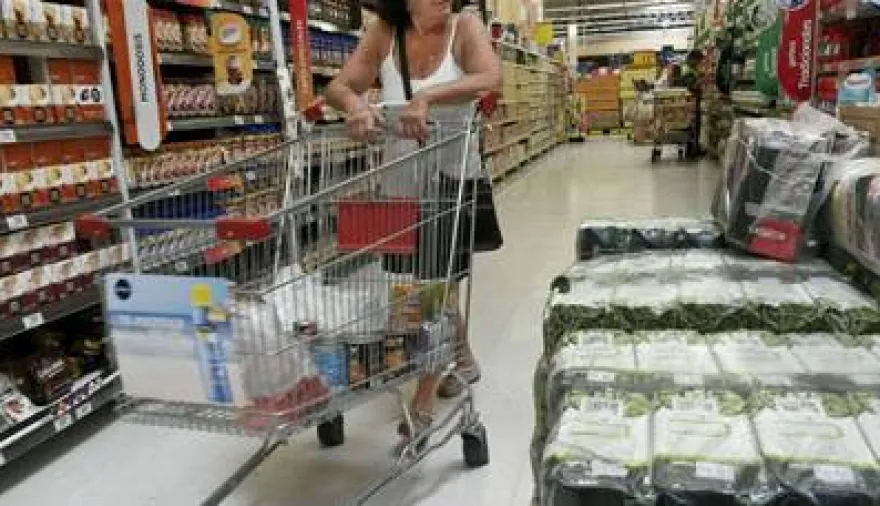 La inflación fue de 2,9% en enero y acumula 32,4% en el último año