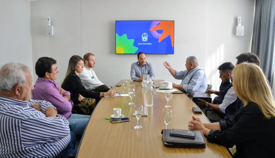 Temas centrales en la reunión del parque industrial con el intendente Hormaechea