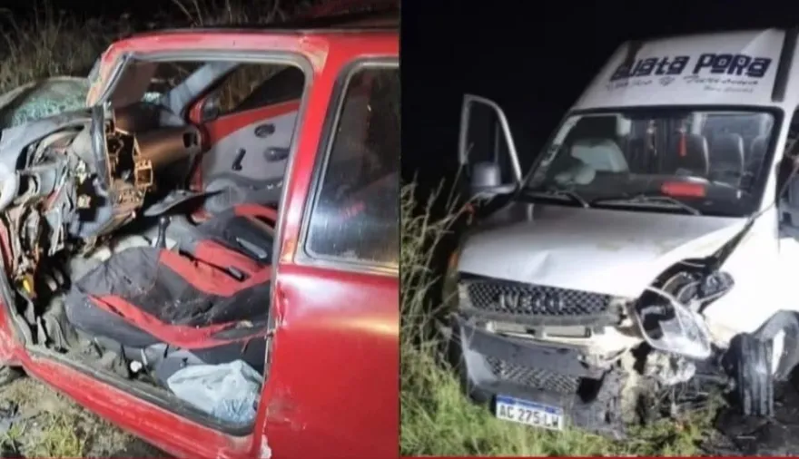 Tragedia en Ruta 126: dos muertos tras un choque múltiple en Sauce
