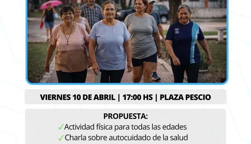 Este viernes, Esquina apuesta al bienestar en Plaza Pescio