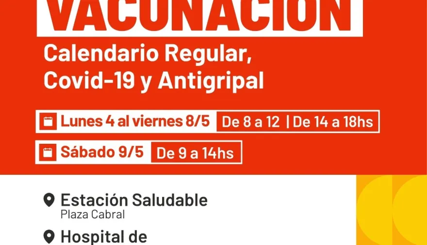 El Gobierno provincial recomienda completar el calendario de vacunación y antigripal para grupos de riesgo