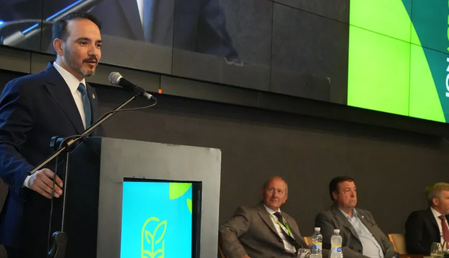 Juan Pablo Valdés expuso el potencial productivo de Corrientes en Jonagro 2026