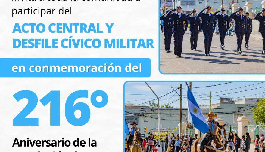 Esquina celebra el 25 de Mayo con una gran jornada patriótica