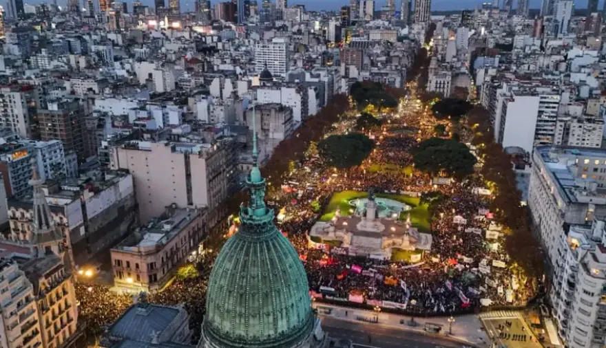 A 11 años de Ni Una Menos, miles de personas marcharon y reclamaron justicia por Agostina Vega