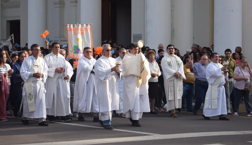 Goya: Multitudinaria celebración de Corpus Christi