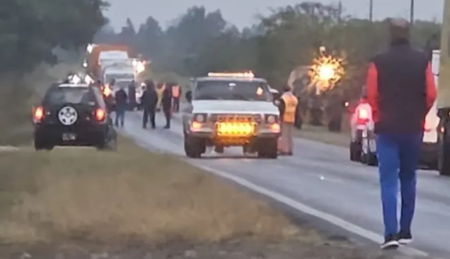 Falleció el conductor del automóvil que protagonizó el choque con una máquina vial cerca de Esquina