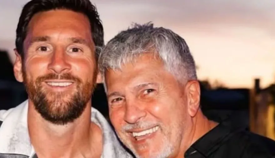 Los emotivos mensajes de apoyo para Lionel Messi en la puerta del cementerio donde despidieron a su papá en Rosario: “Te amamos”