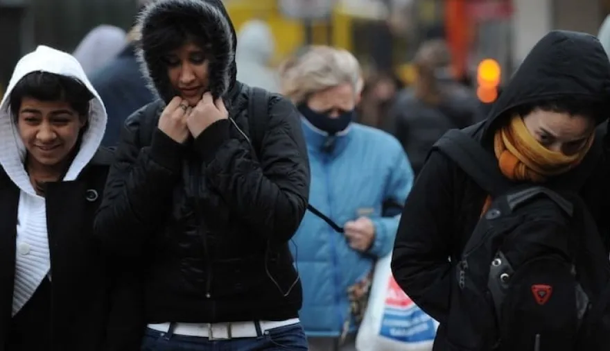 Se viene un fuerte cambio de temperatura: alerta por una masa de frío polar que afectará a varias zonas